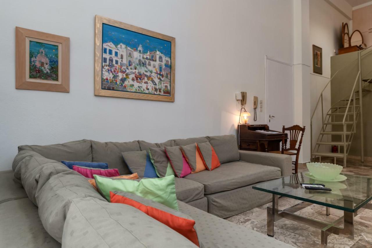 Acropolis Koukaki Loft Private Garden Apartman Athén Kültér fotó