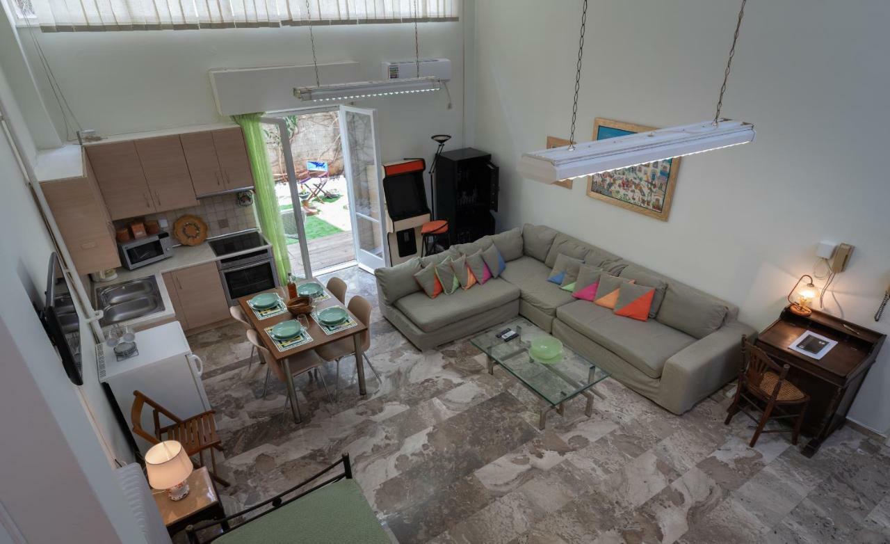 Acropolis Koukaki Loft Private Garden Apartman Athén Kültér fotó