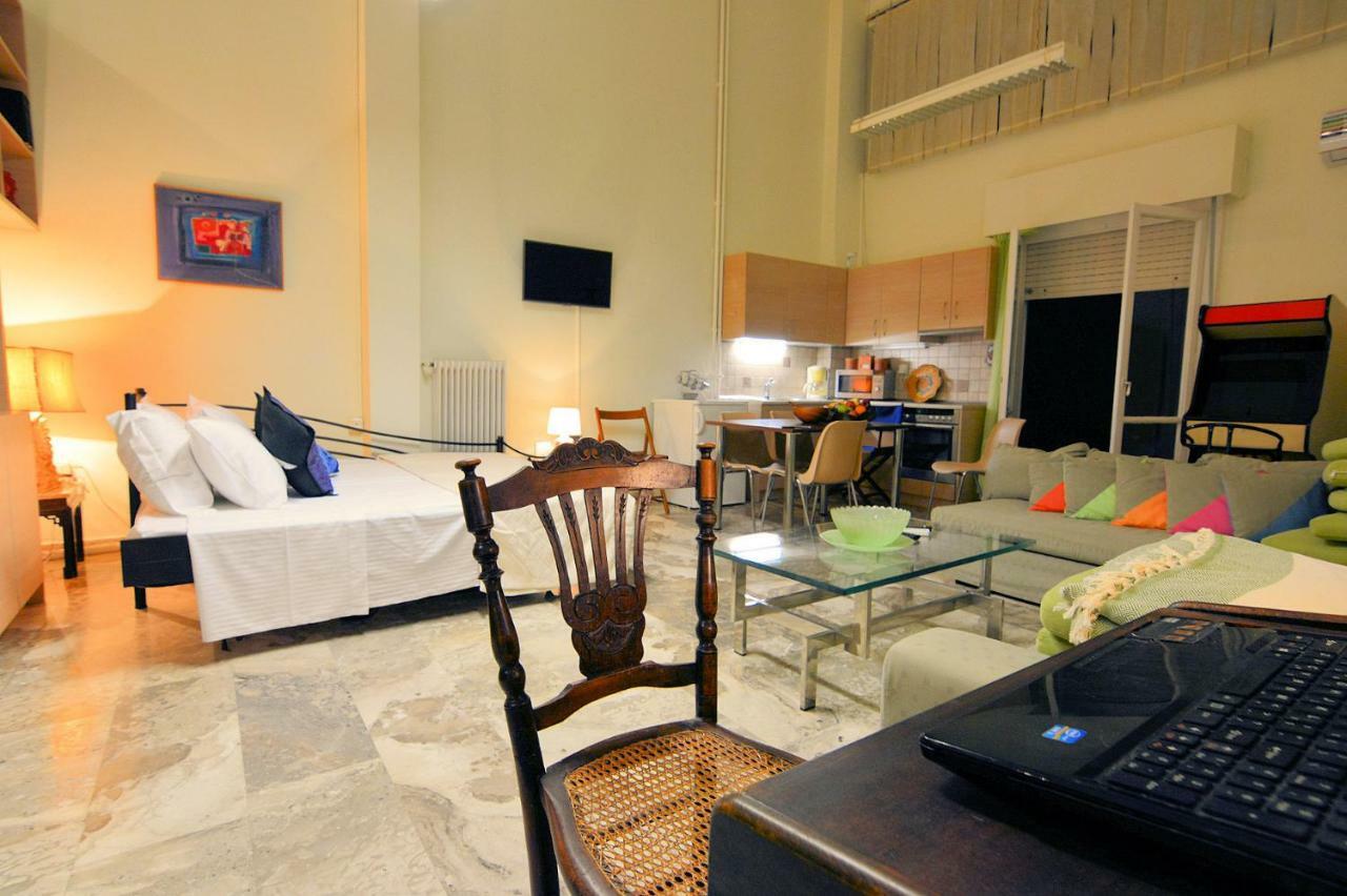 Acropolis Koukaki Loft Private Garden Apartman Athén Kültér fotó
